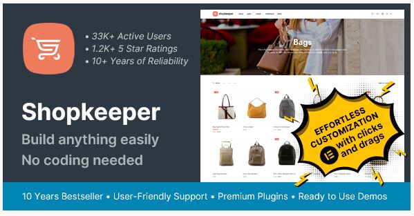 Shopkeeper Multi-Purpose WooCommerce Theme Shopkeeper Multi-Purpose WooCommerce Theme