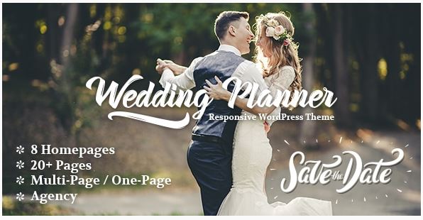 Wedding Planner Responsive WordPress Theme Wedding Planner Responsive WordPress Theme