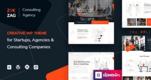 ZikZag v1.4.6 Consulting & Agency WordPress Theme ZikZag Consulting & Agency WordPress Theme