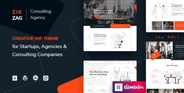 ZikZag Consulting & Agency WordPress Theme ZikZag Consulting & Agency WordPress Theme