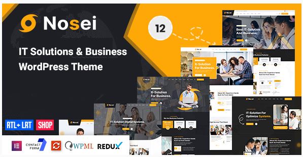 Nosei IT Solutions & Services WordPress Theme Nosei IT Solutions & Services WordPress Theme