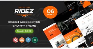 Ridez Bike & Accessories Shopify Theme OS 2.0 Ridez Bike & Accessories Shopify Theme OS