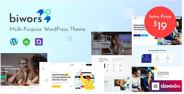 Biwors Modern & Multipurpose WordPress Theme Biwors Modern & Multipurpose WordPress Theme