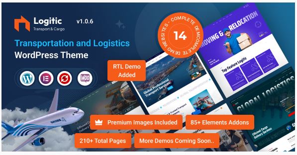 Logitic Transportation & Logistics WordPress Theme Logitic Transportation & Logistics WordPress Theme