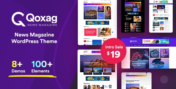 Qoxag WordPress News Magazine Theme Qoxag WordPress News Magazine Theme