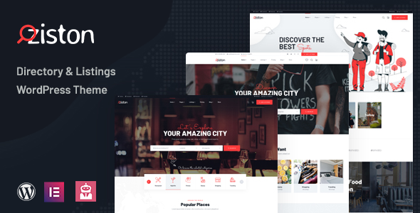 Ziston Directory Listing WordPress Themea Ziston Directory Listing WordPress Themea
