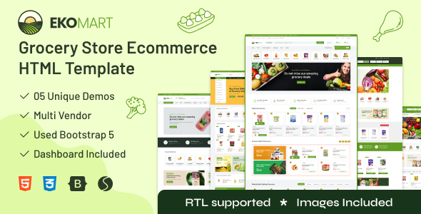 Ekomart eCommerce HTML Template Ekomart eCommerce HTML Template