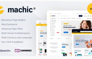 Machic v1.5.9 Electronics Store WooCommerce Theme Machic Electronics Store WooCommerce Theme