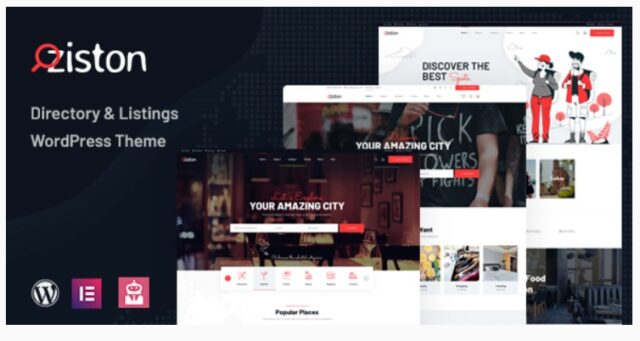 Ziston Directory Listing WordPress Theme Ziston Directory Listing WordPress Theme
