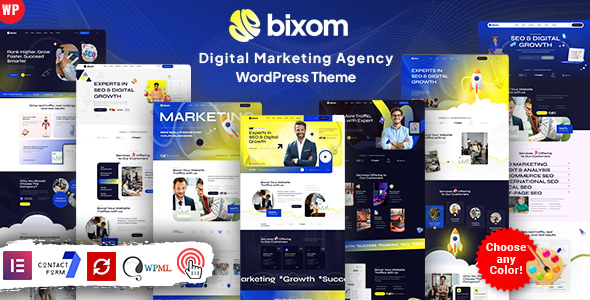 Bixom Digital Agency WordPress Bixom Digital Agency WordPress