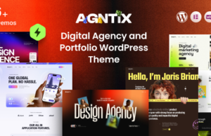 Agntix v1.1.0 Digital Agency & Creative Portfolio WordPress Theme Agntix v1.1.0 Digital Agency & Creative Portfolio WordPress Theme