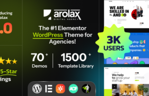 Arolax Creative Digital Agency Theme Arolax Creative Digital Agency Theme