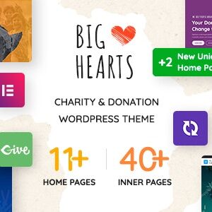 BigHearts Charity & Donation WordPress Theme BigHearts Charity & Donation WordPress Theme