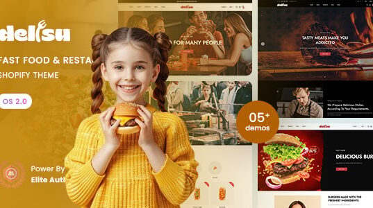Delisu Fast Food & Restaurant Responsive Shopify 2.0 Theme Delisu Fast Food & Restaurant Responsive Shopify 2.0 Theme