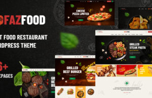 Fazfood Fast Food Restaurant WordPress Theme Fazfood Fast Food Restaurant WordPress Theme