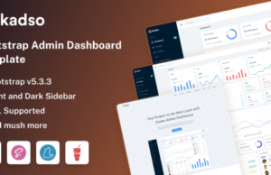Kadso Responsive Bootstrap 5 Admin UI Kit Kadso Responsive Bootstrap 5 Admin UI Kit