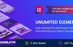 Elementor Pro v3.12.3 The Most Advanced Website Builder Plugin Unlimited Elements for Elementor Page Builder v1.5.91