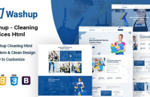 Washup Cleaning Services HTML5 Template Washup Cleaning Services HTML5 Template