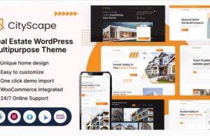 CityScape Real Estate WordPress Theme CityScape Real Estate WordPress Theme