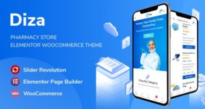Diza v1.3.8 Pharmacy Store Elementor WooCommerce Theme Diza Pharmacy Store Elementor WooCommerce Theme
