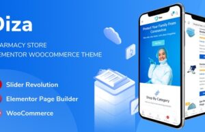Diza v1.3.12 Pharmacy Store Elementor WooCommerce Theme Diza Pharmacy Store Elementor WooCommerce Theme
