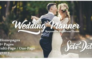 Wedding Planner v5.7 Responsive WordPress Theme Wedding Planner Responsive WordPress Theme