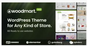 WoodMart v8.3.8 Responsive WooCommerce WordPress Theme WoodMart Multipurpose WooCommerce Theme