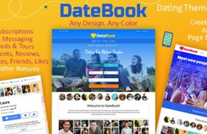 DateBook v4.9.0 Dating WordPress Theme datebook-dating-wordpress-theme