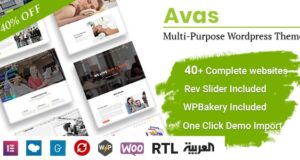 Avas v6.7.5 Multi-Purpose WordPress Theme Avas Elementor MultiPurpose WordPress Theme