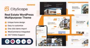 Cityscape Real Estate html Template Multipurpose CityScape Real Estate WordPress Theme
