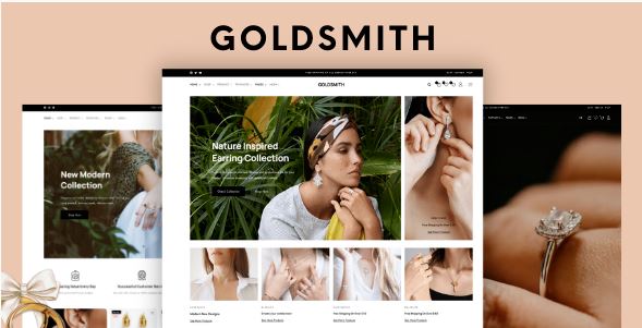 GoldSmith Jewelry Store WooCommerce Elementor Theme GoldSmith - Jewelry Store WooCommerce Elementor Theme