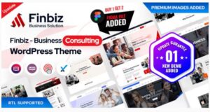 Finbiz Consulting Business WordPress Theme Finbiz Consulting Business WordPress Theme