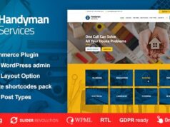 Handyman Services Construction & Renovation WordPress Theme Handyman Services Construction & Renovation WordPress Theme
