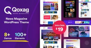 Qoxag v2.1.0 WordPress News Magazine Theme Qoxag WordPress News Magazine Theme