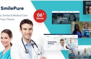 SmilePure v1.8.6 Dental & Medical Care WordPress Theme smilepure-dental-medical-care-wordpress-theme