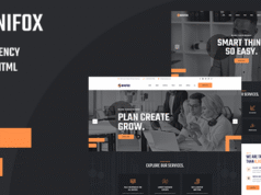 Binifox Digital Agency Services HTML5 Template Binifox Digital Agency Services HTML5 Template