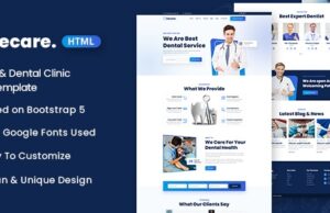 Decare Dentist & Dental Clinic HTML Template Decare Dentist & Dental Clinic HTML Template