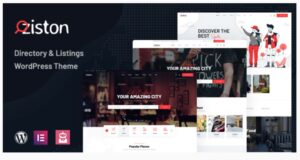 Ziston Directory Listing WordPress Theme Ziston Directory Listing WordPress Theme